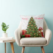 クリスマス小妖精や小人バイツリーウィズギフト装飾用クッション クッション (椅子)
