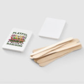 クリスマス小妖精や小人パレード ハンドファン (組立なし)