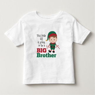 クリスマス小妖精や小人ビッグブラザー発表 トドラーTシャツ
