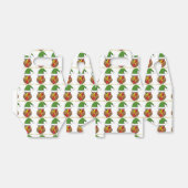 クリスマス小妖精や小人フクロウとプレゼント フェイバーボックス (折り畳みなし)