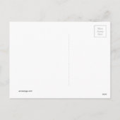 クリスマス小妖精や小人ホリデーカード シーズンポストカード (裏面)