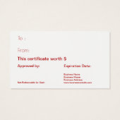 クリスマス小妖精や小人ホリデーギフトカードジャストユー金ゴールド (裏面)