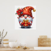 クリスマス小妖精や小人ポスター ポスター (キッチン)