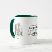 クリスマス小妖精や小人マグ マグカップ (正面左)