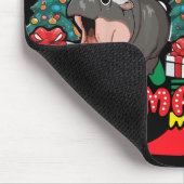 クリスマス小妖精や小人マッチングゲーマーファミリーゲームボーイズKi マウスパッド (コーナー)