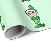 クリスマス小妖精や小人ラッピング紙 ラッピングペーパー (ロールコーナー)
