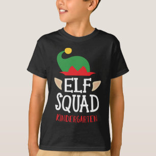 クリスマス小妖精や小人分隊幼稚園先生 Tシャツ