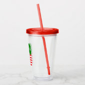 クリスマス小妖精や小人燃料アクリルタンブラー アクリルタンブラー (左)