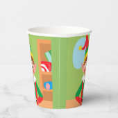 クリスマス小妖精や小人紙カップ 紙コップ (右)