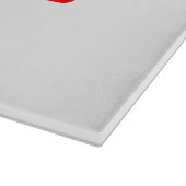 クリスマス小妖精や小人絵文字クリスマスASCII文字アート カッティングボード (角)