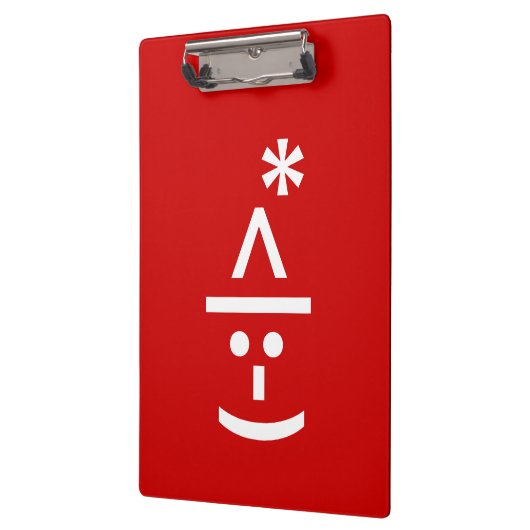 クリスマス小妖精や小人絵文字クリスマスASCII文字アート クリップボード (左)