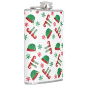 クリスマス小妖精や小人衣装パターン フラスク (右)