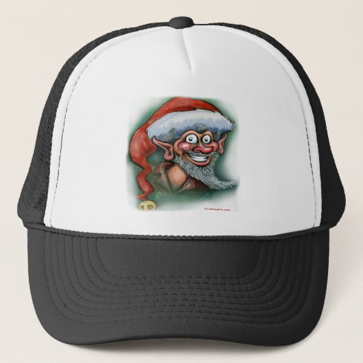 クリスマス小妖精や小人 キャップ (正面)