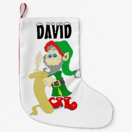 クリスマス小妖精や小人 スモールクリスマスストッキング
