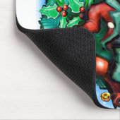 クリスマス小妖精や小人 マウスパッド (コーナー)