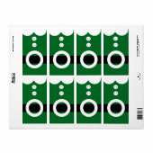 クリスマス小妖精や小人 ラベル (フルシート)