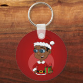 クリスマス少年の漫画のキーチェーン キーホルダー (正面)