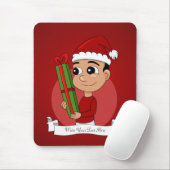 クリスマス少年の漫画のマウスパッド マウスパッド (マウス)