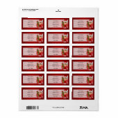 クリスマス少年の漫画のラベル ラベル (フルシート)