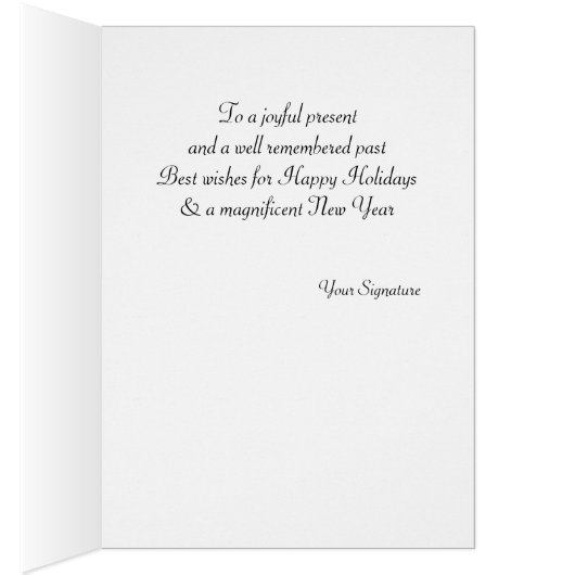 クリスマス少年の漫画 (内側 (右))