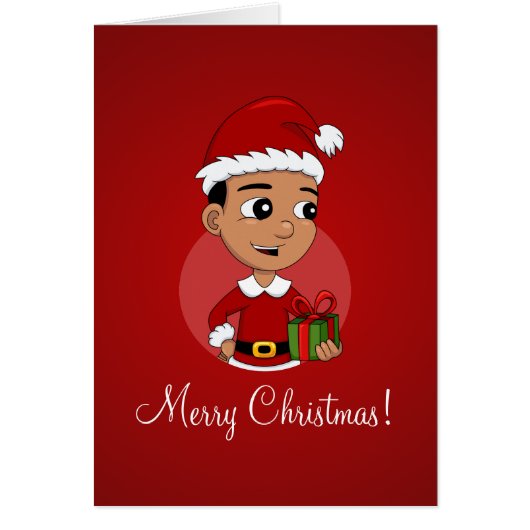 クリスマス少年の漫画 (正面)