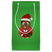 クリスマス少年の漫画 スモールペーパーバッグ (正面)