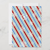 クリスマス少年エルフからの手紙カード 招待状 (裏面)