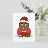 クリスマス少年マンガの休日のはがき シーズンポストカード (スタンド正面)