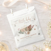 クリスマス居心地の良いベビーシャワーフェイバーバッグ フェイバーバッグ (クリップ留めされた状態)