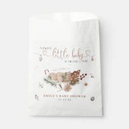 クリスマス居心地の良いベビーシャワーフェイバーバッグ フェイバーバッグ