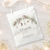 クリスマス居心地の良いベビーシャワーフェイバーバッグ フェイバーバッグ (クリップ留めされた状態)