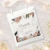 クリスマス居心地の良いベビーシャワーフェイバーバッグ フェイバーバッグ (クリップ留めされた状態)