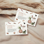 クリスマス居心地の良い本(ベビーエンクロージャカード) エンクロージャーカード