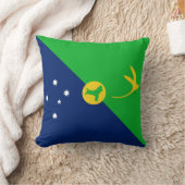 クリスマス島の旗 クッション (ブランケット)