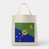 クリスマス島の旗 トートバッグ (裏面)
