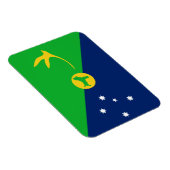 クリスマス島の旗 マグネット (右側)