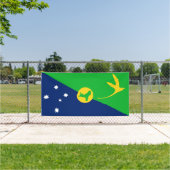 クリスマス島の旗 横断幕 (インサイチュ)