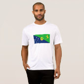 クリスマス島の旗 Tシャツ (正面フル)