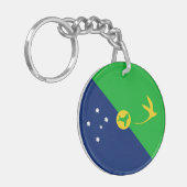 クリスマス島国旗 キーホルダー (正面左)