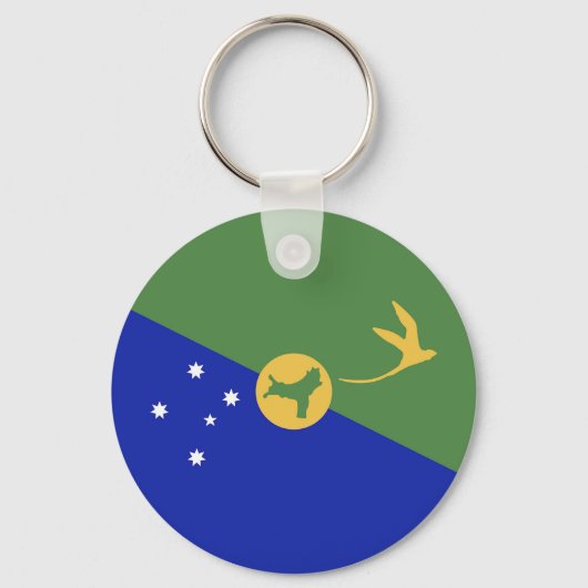 クリスマス島国旗 キーホルダー (正面)