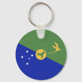 クリスマス島国旗 キーホルダー (裏面)