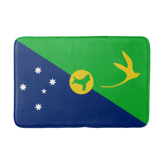 クリスマス島国旗 バスマット (正面)