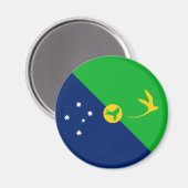 クリスマス島国旗 マグネット (正面/裏面)