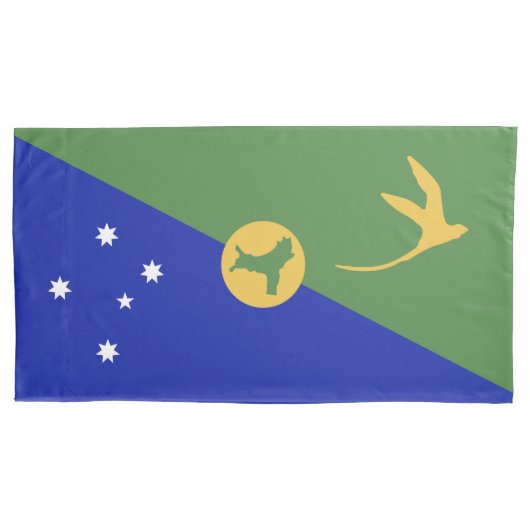 クリスマス島国旗 枕カバー (正面)