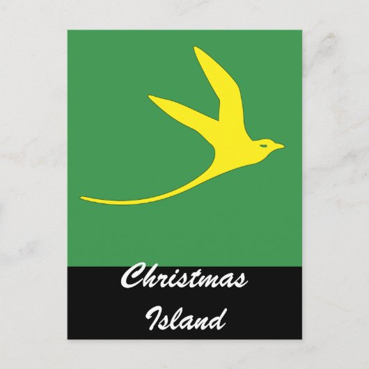 クリスマス島 シーズンポストカード (正面)