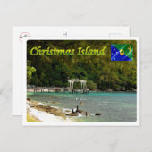 クリスマス島 –  ポストカード (正面/裏面)