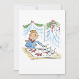 クリスマス工芸品 招待状