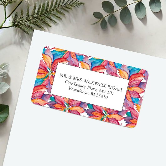 クリスマス差出人住所ラベルテンプレート ラベル