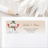 クリスマス差出人住所ラベル ラベル (インサイチュ)