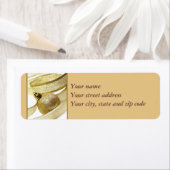 クリスマス差出人住所ラベル ラベル (インサイチュ)